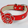 Flower Bling Dog Collar Lead