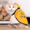 Yellow Leisure Pet Hoodie Clothes