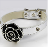 Flower Bling Dog Collar Lead